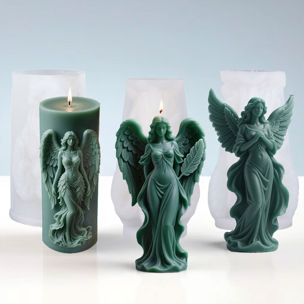 Candle Making Tips - Vleugels Godin Geurende Siliconen Kaars Schimmel