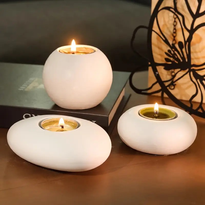 Candle Making Class - Theelichtje kaarshouder hars siliconen mal, kristallen