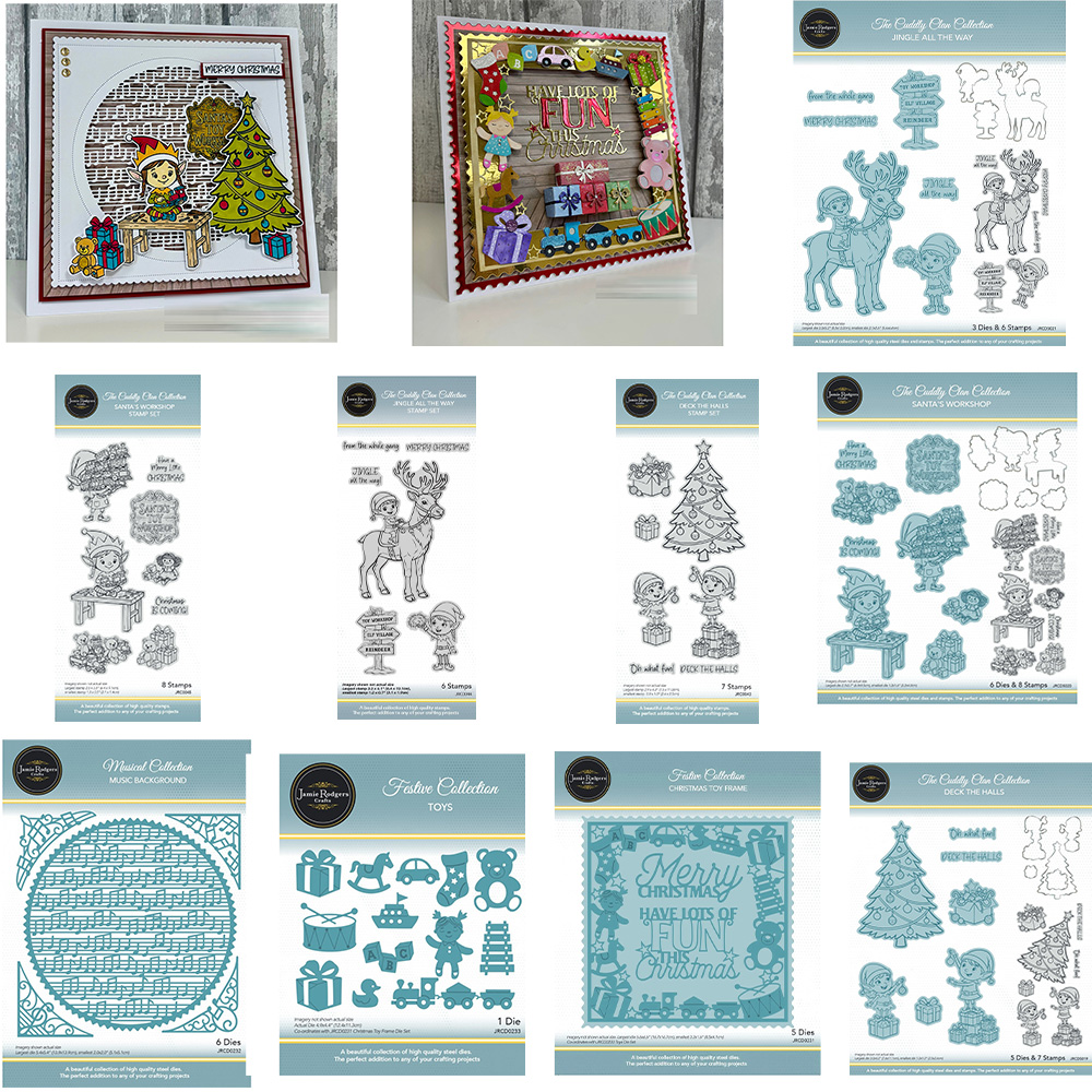 Candle Making Guide - Santa's Workshop Speelgoed Die Set Metalen
