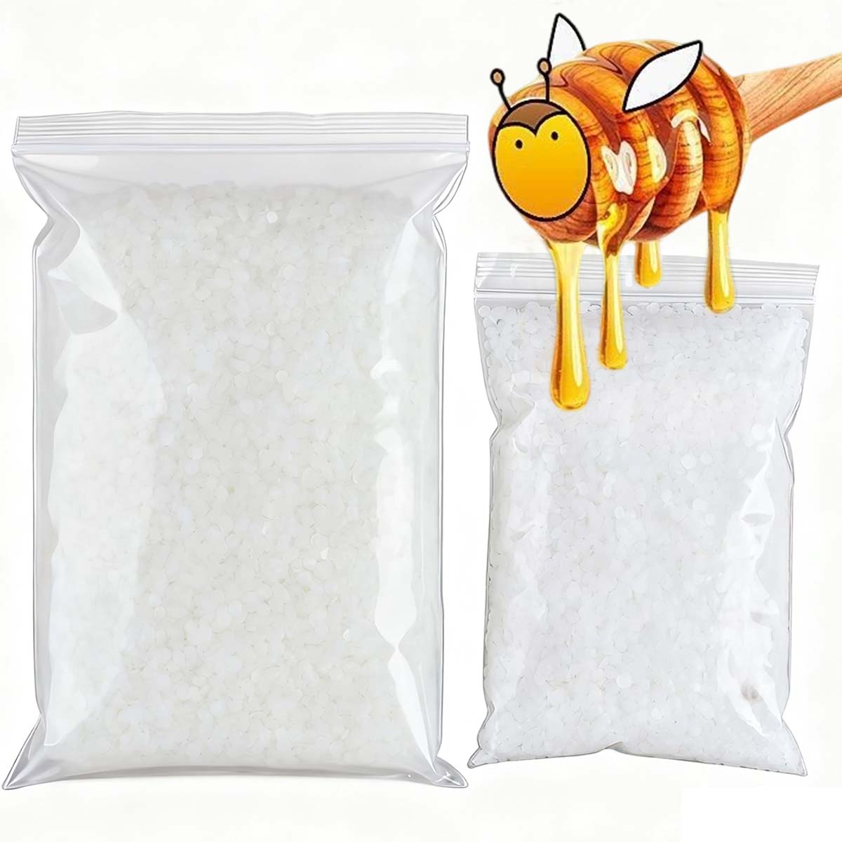Candle Making Tips - 200g-1000g Witte Bijenwas Puur Natuurlijke Korrelige