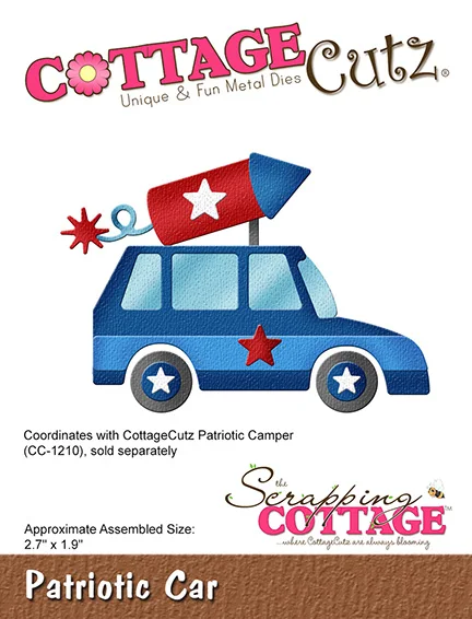 Patriottische auto patriottisc - Candle Making Guide recensie en prijs