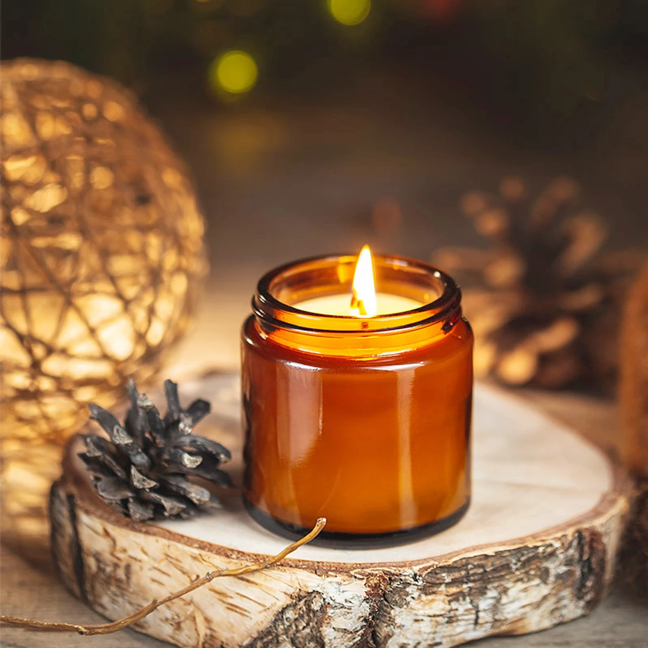 Glazen kaarsenpotjes, 4oz ambe - Candle Making Glass Jars recensie en prijs