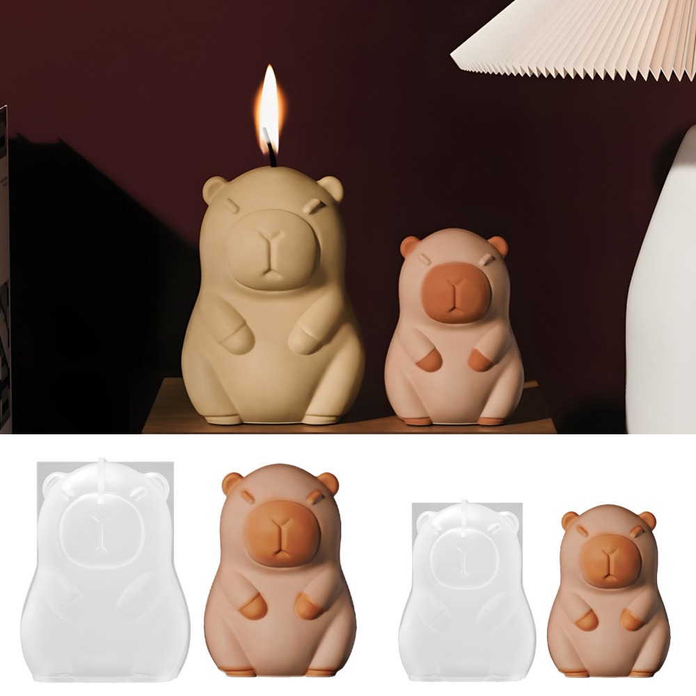 Staande Capibara geurkaars sil - Candle Making Tips recensie en prijs