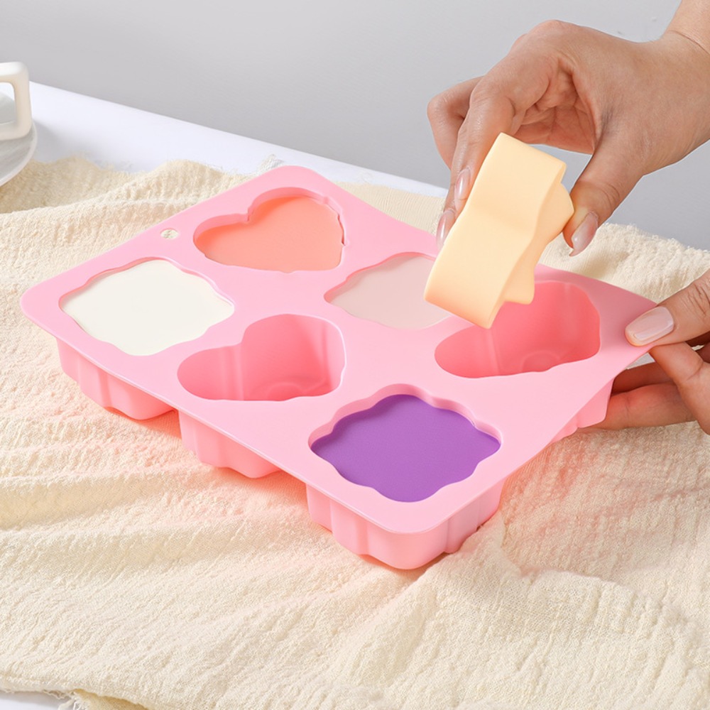 Vierkante hartvorm siliconen m - Candle Making Tips recensie en prijs