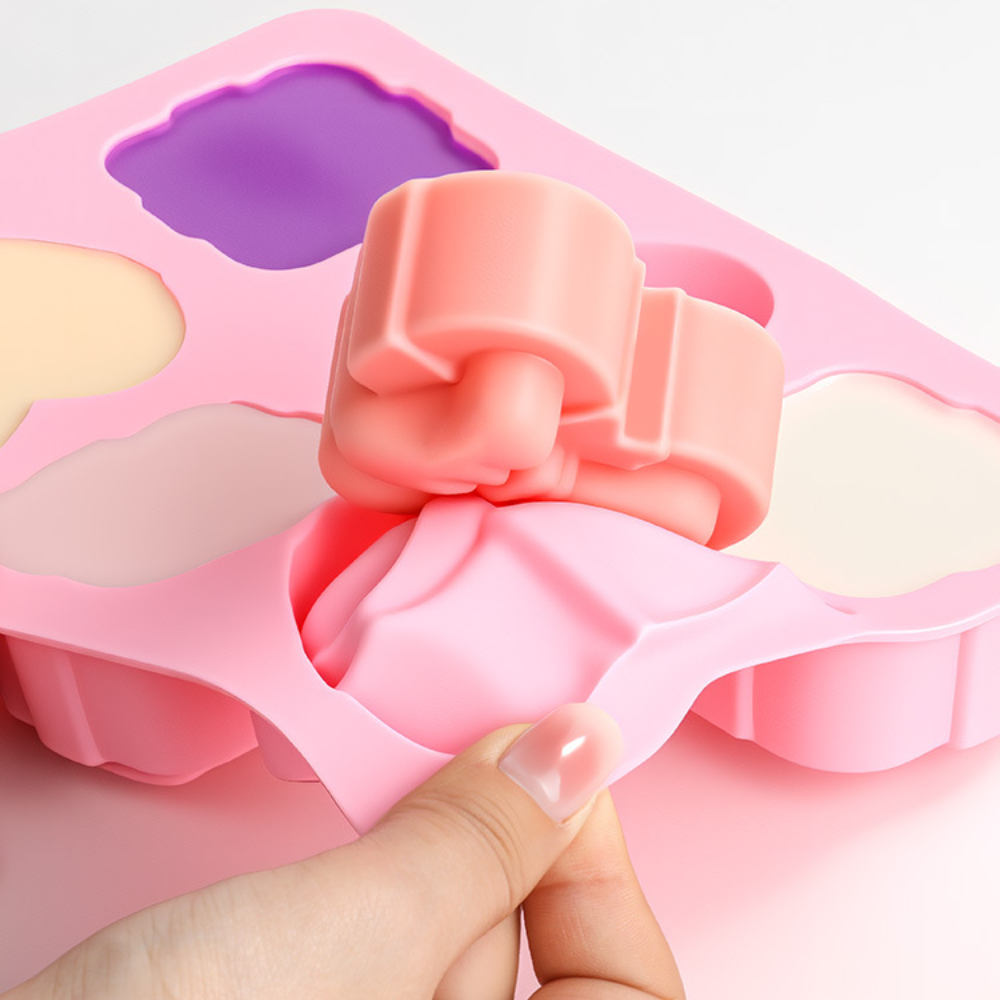 Vierkante hartvorm siliconen m - Candle Making Tips recensie en prijs