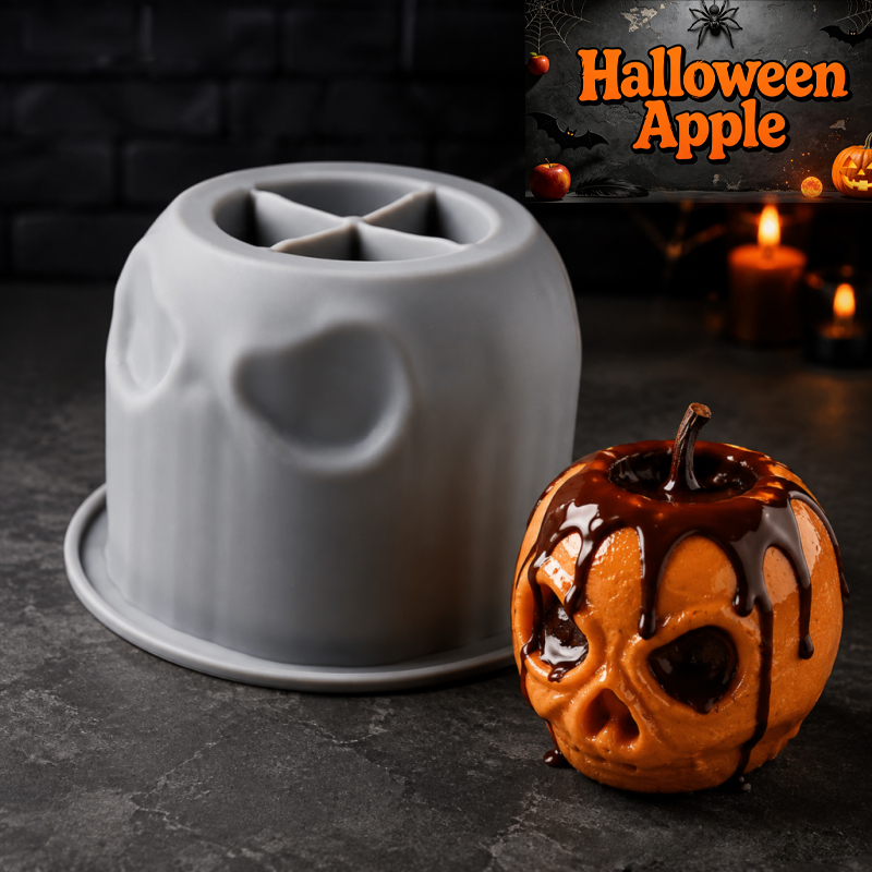 Halloween schedel appel silico - Candle Making Products recensie en prijs
