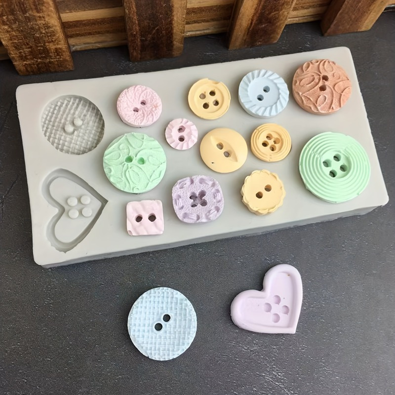Knopvormige siliconen mal voor - Candle Making Products recensie en prijs
