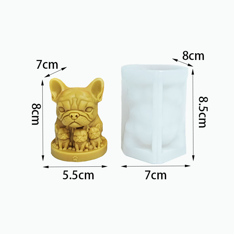 Franse Bulldog Puppy Pootafdru - Candle Making Business recensie en prijs