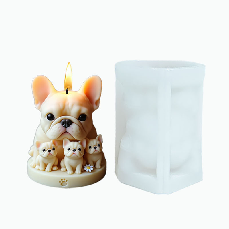 Franse Bulldog Puppy Pootafdru - Candle Making Business recensie en prijs