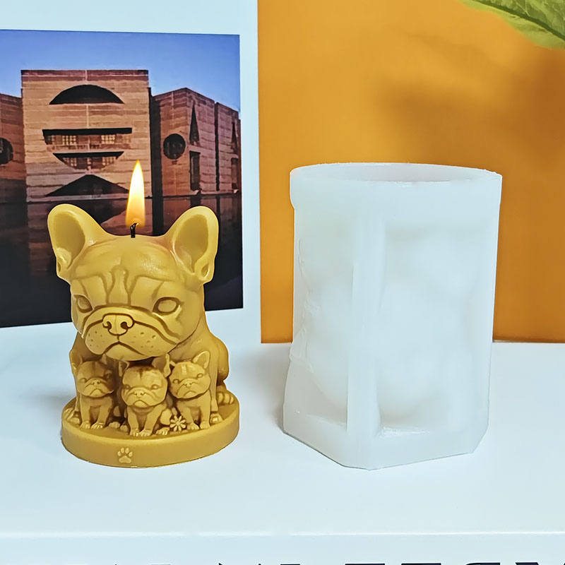 Franse Bulldog Puppy Pootafdru - Candle Making Business recensie en prijs