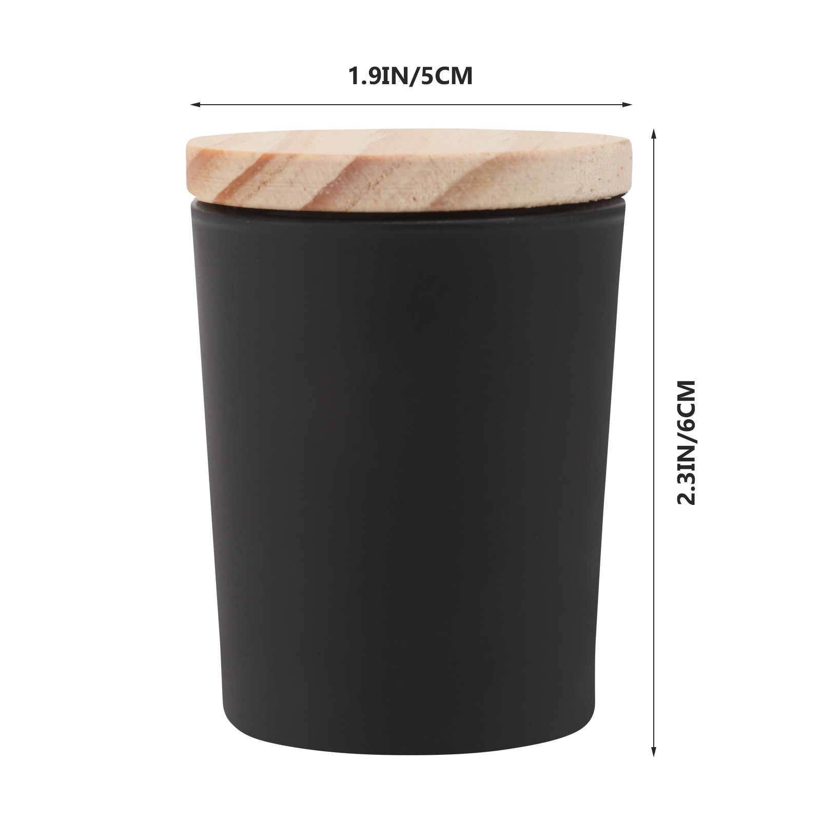 2 stuks eenvoudige stijlvolle  - Candle Making Glass Jars recensie en prijs