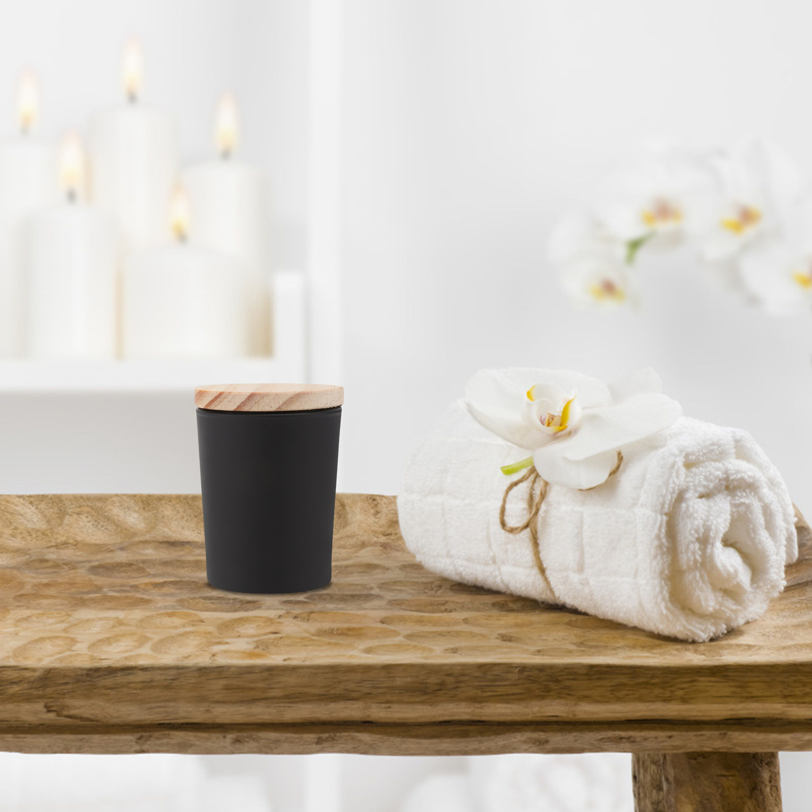 2 stuks eenvoudige stijlvolle  - Candle Making Glass Jars recensie en prijs