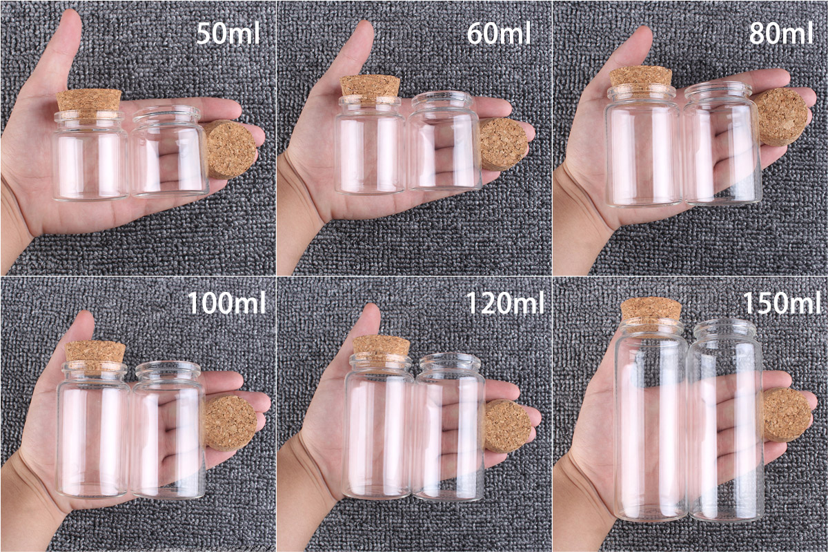 2 stks/partij 50 ml 60 ml 80 m - Candle Making Glass Jars recensie en prijs