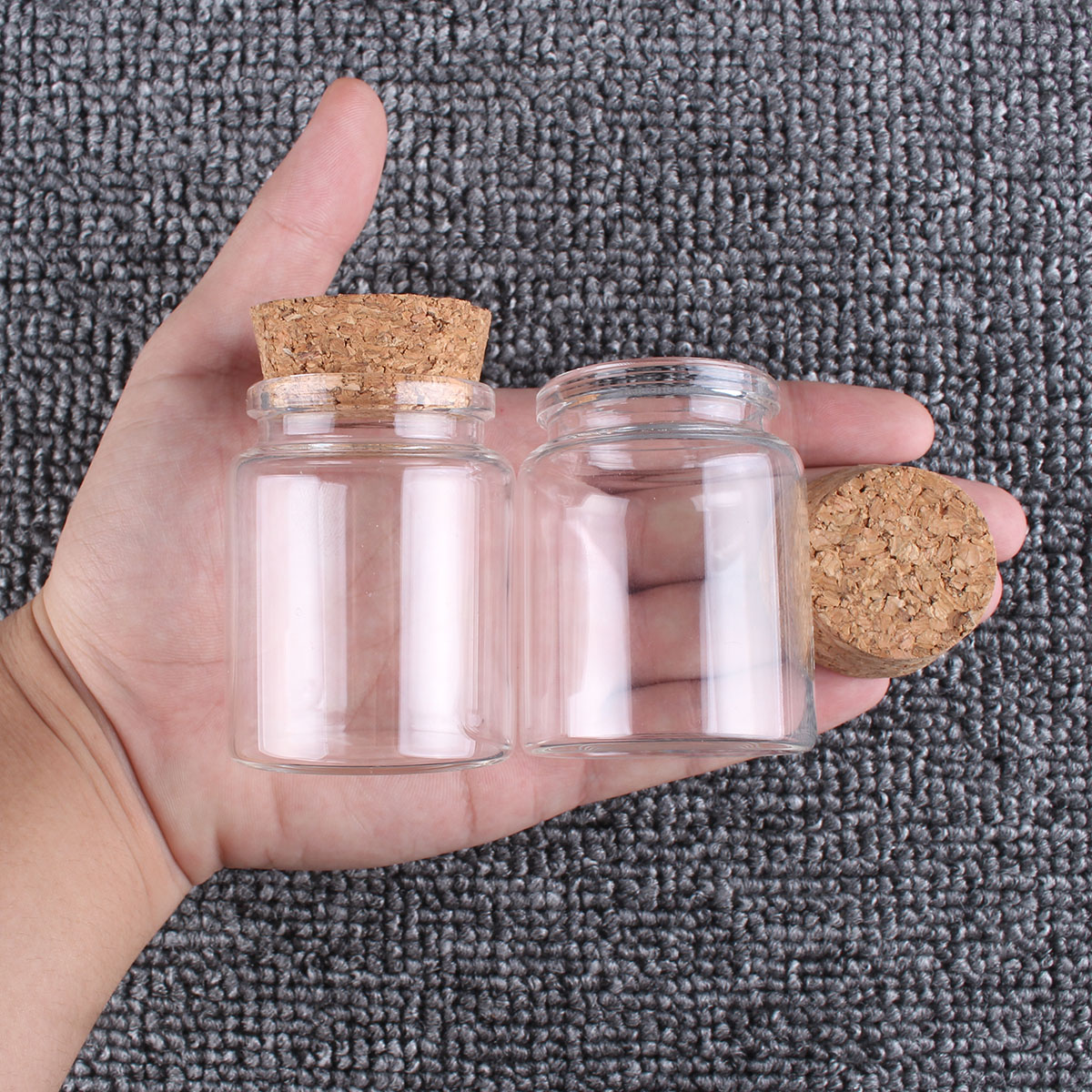 2 stks/partij 50 ml 60 ml 80 m - Candle Making Glass Jars recensie en prijs