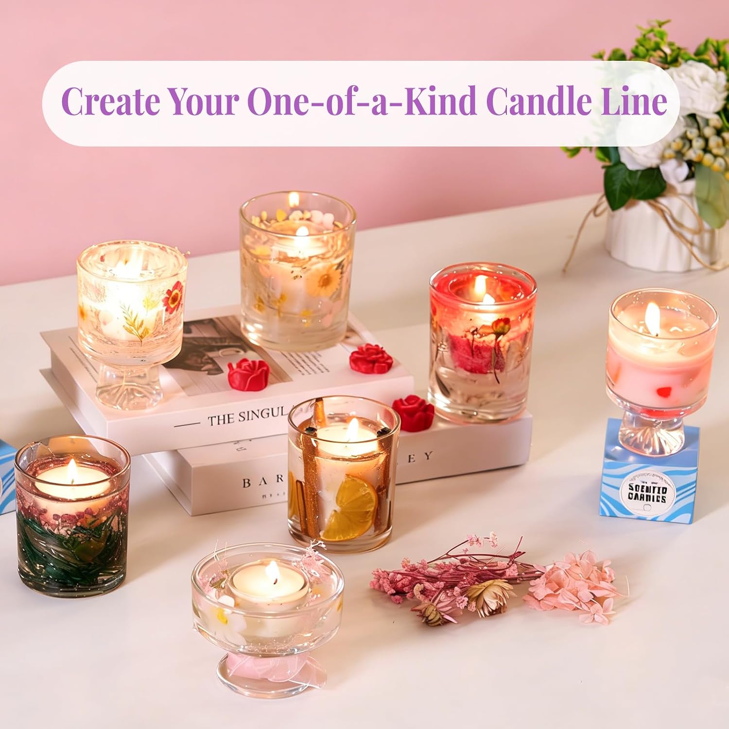 2-in-1 Soja & Jelly Wax DIY Ka - Candle Making Kit For Beginners recensie en prijs