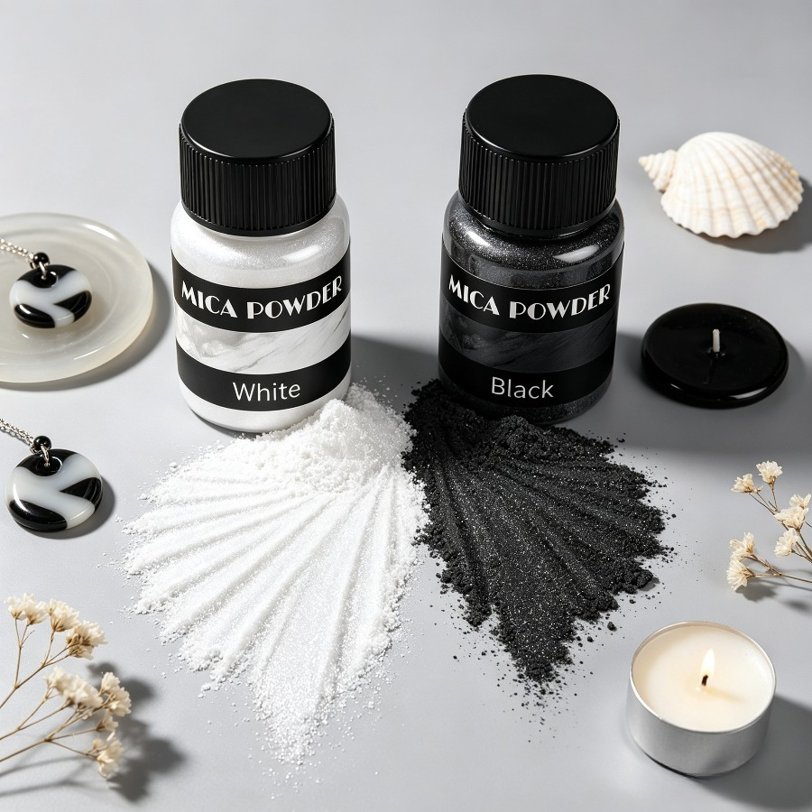 2/24 kleuren metaalpigmentpoed - Candle Making Products recensie en prijs