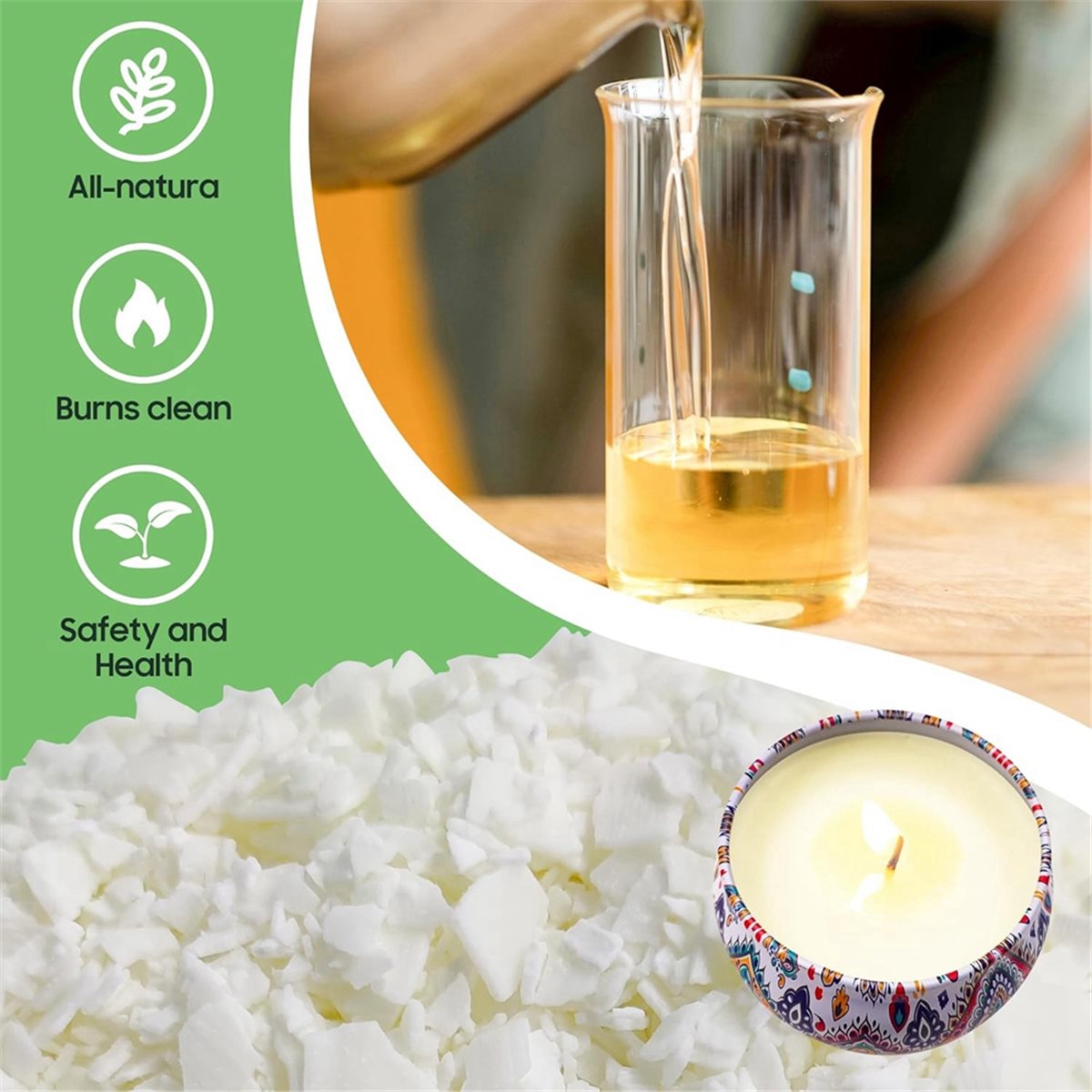 Kaarsenmaakset voor beginners, - Candle Making Kit For Beginners recensie en prijs