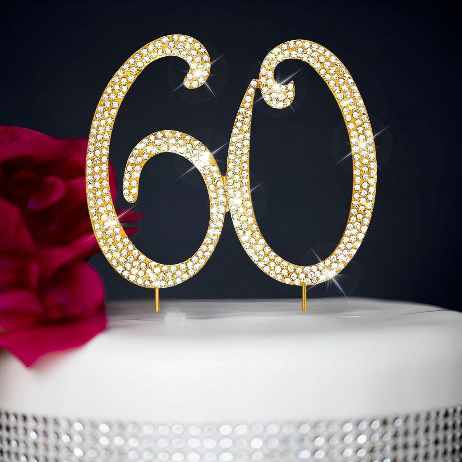 Grote gouden strass-nummertaar - Candle Making Accessories recensie en prijs