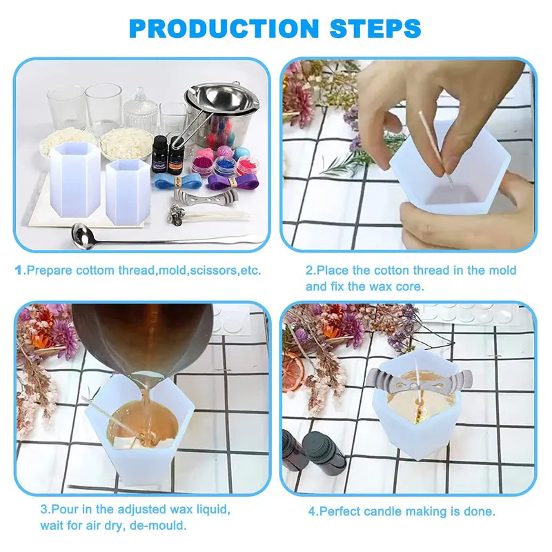 Cilinder siliconen kaars malle - Candle Making Tips recensie en prijs