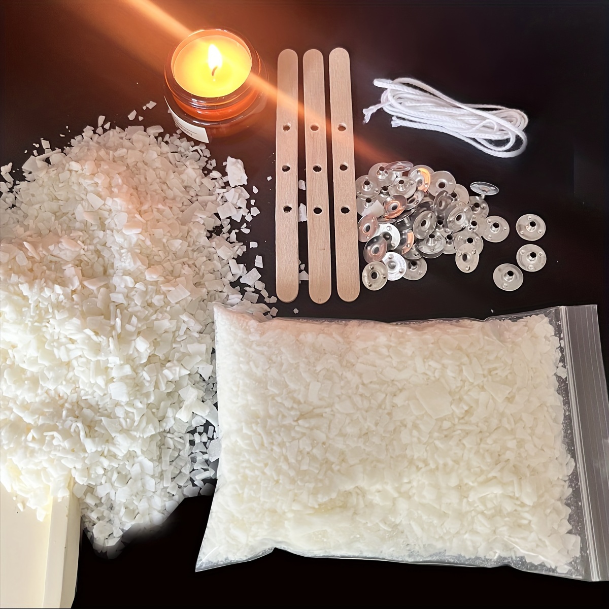 Kaarsen maken Kits 100G Sojawa - Candle Making Kit For Beginners recensie en prijs