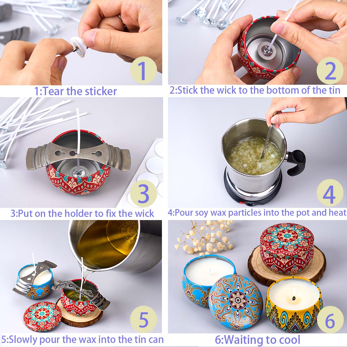 DIY Gereedschapset voor het Ma - Candle Making Kit For Beginners recensie en prijs