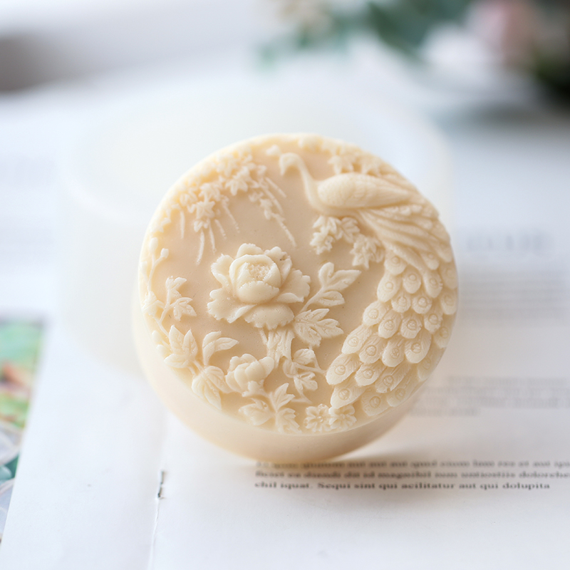 Pauw Bloem Patroon Siliconen Z - Candle Making Accessories recensie en prijs