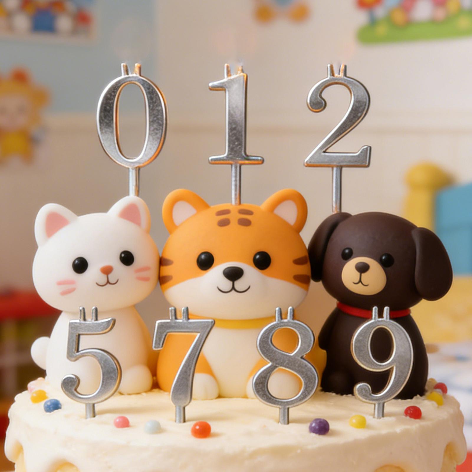 10 stuks 0-9 Nummer Cake Toppe - Candle Making Accessories recensie en prijs